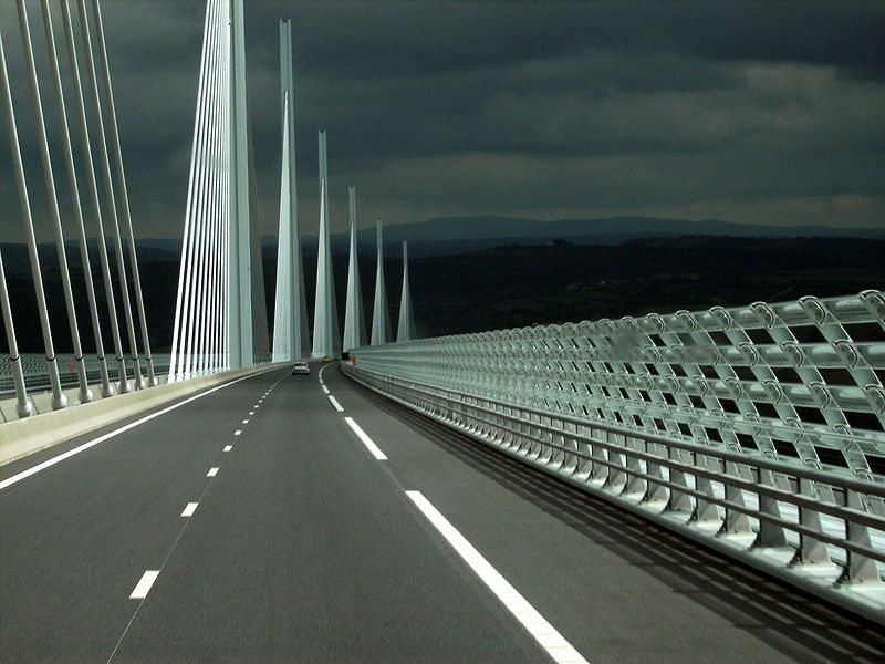 самый высокий мост в мире - Виадук Мийо